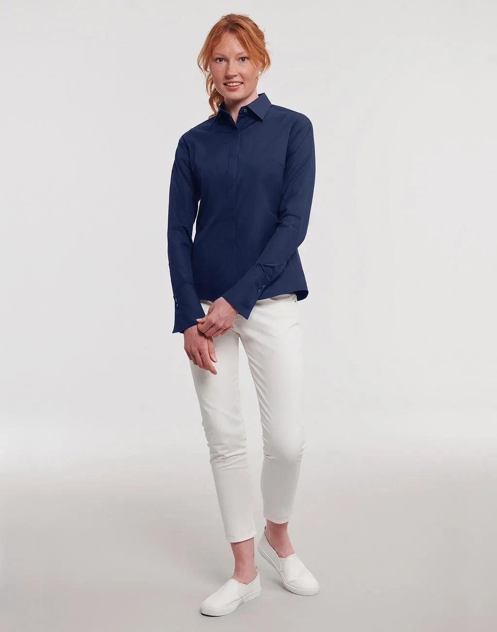 Ladies' LS Ultimate Stretch Shirt