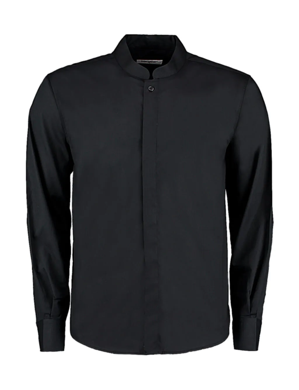 Tailored Fit Mandarin Collar Shirt