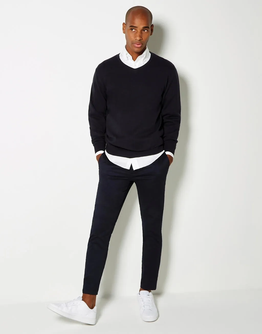 Classic Fit Arundel V Neck Sweater