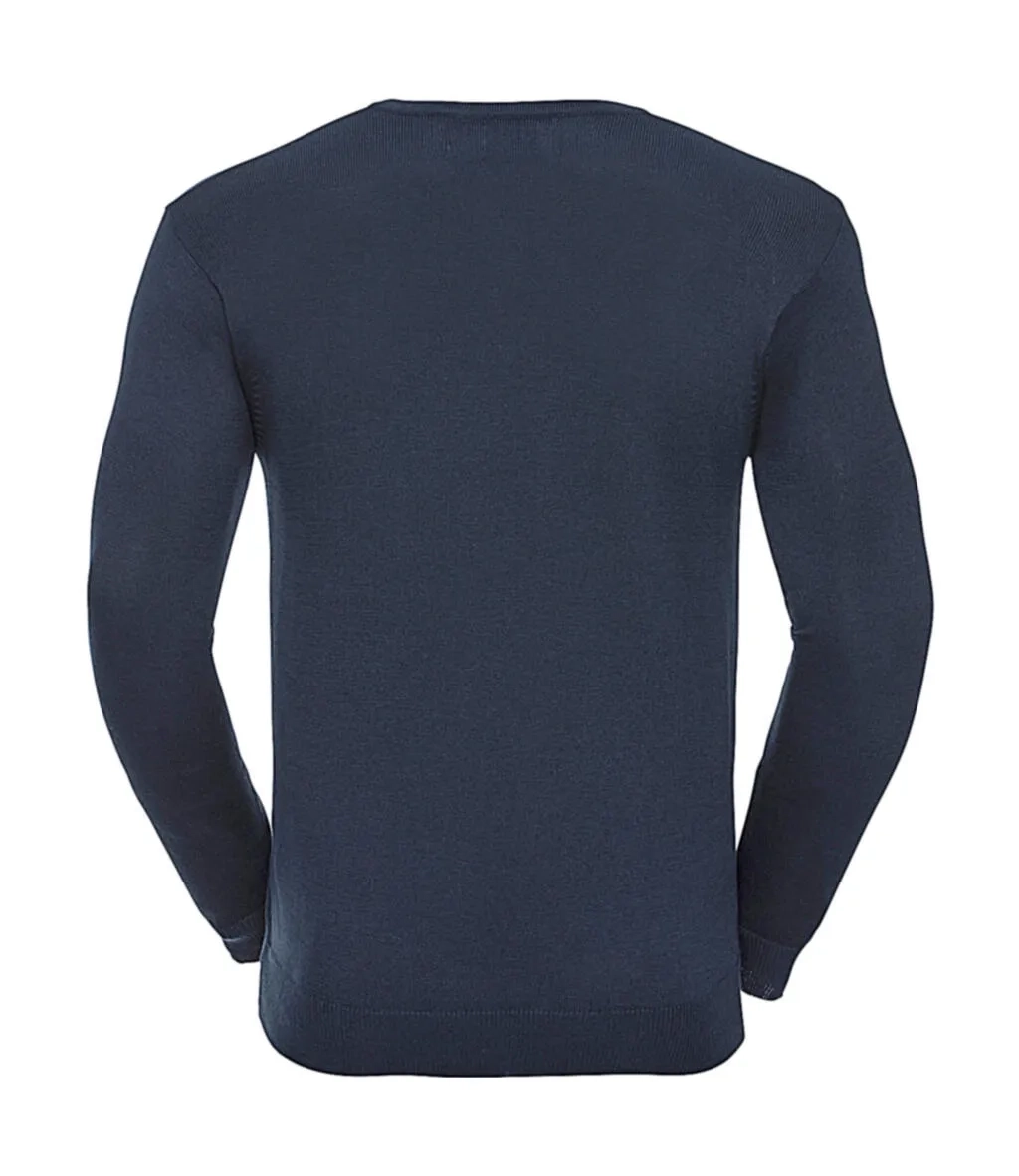 Men's V-Neck Knitted Pullover