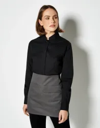 Women's Tailored Fit Mandarin Collar Shirt