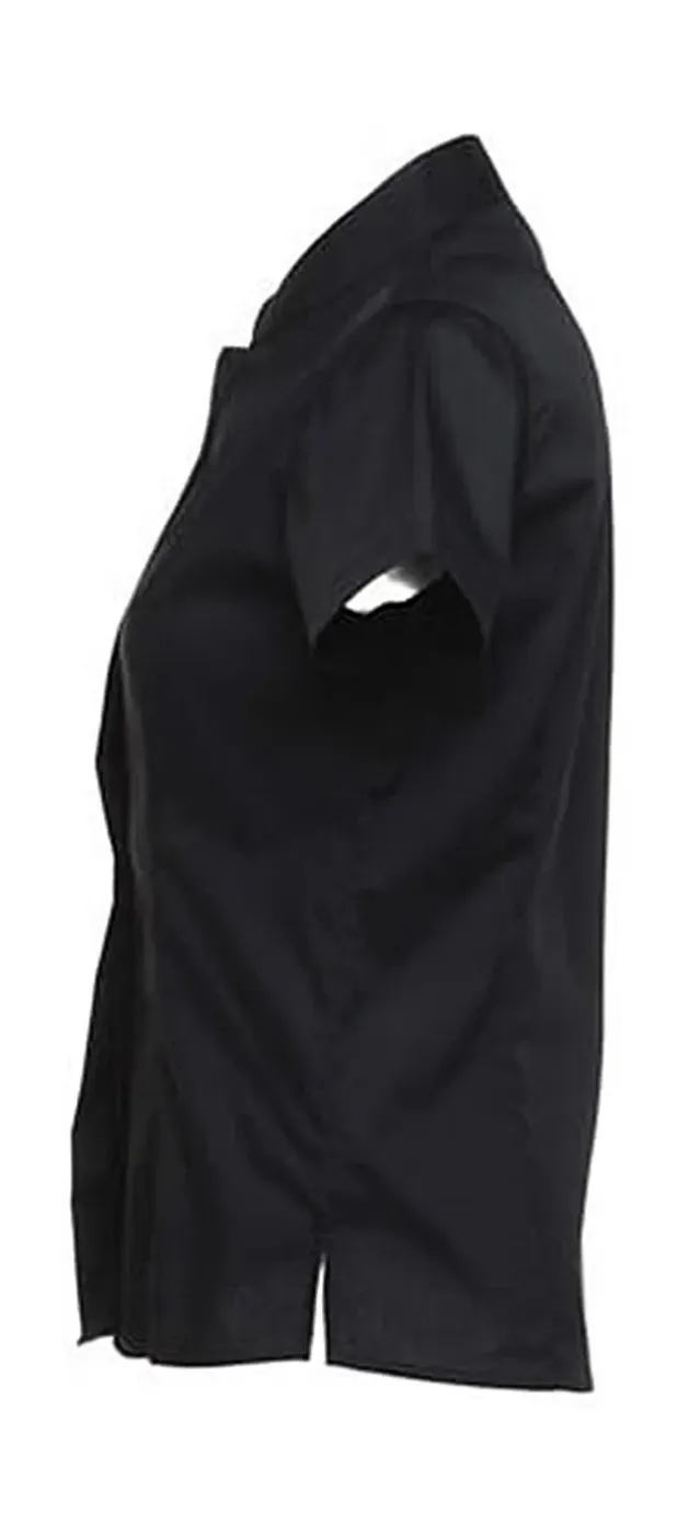 Women's Tailored Fit Mandarin Collar SSL