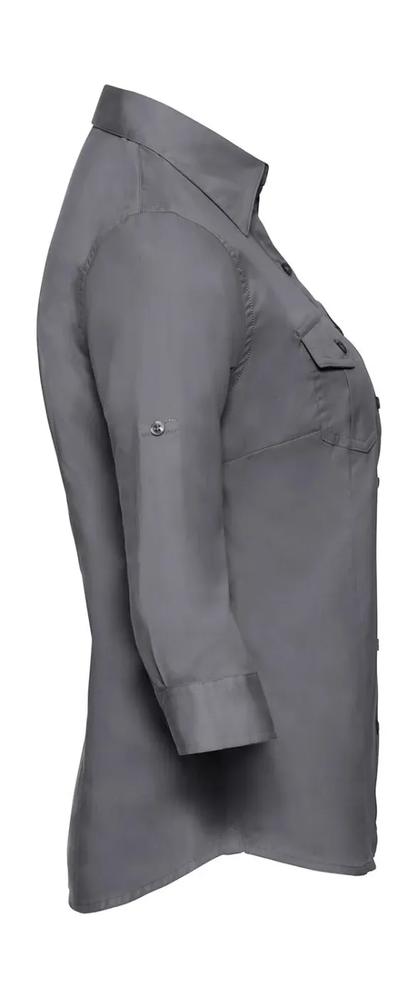 Ladies' Roll 3/4 Sleeve Shirt