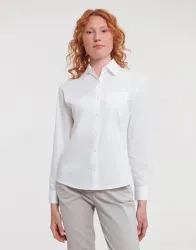 Ladies' Cotton Poplin Shirt LS