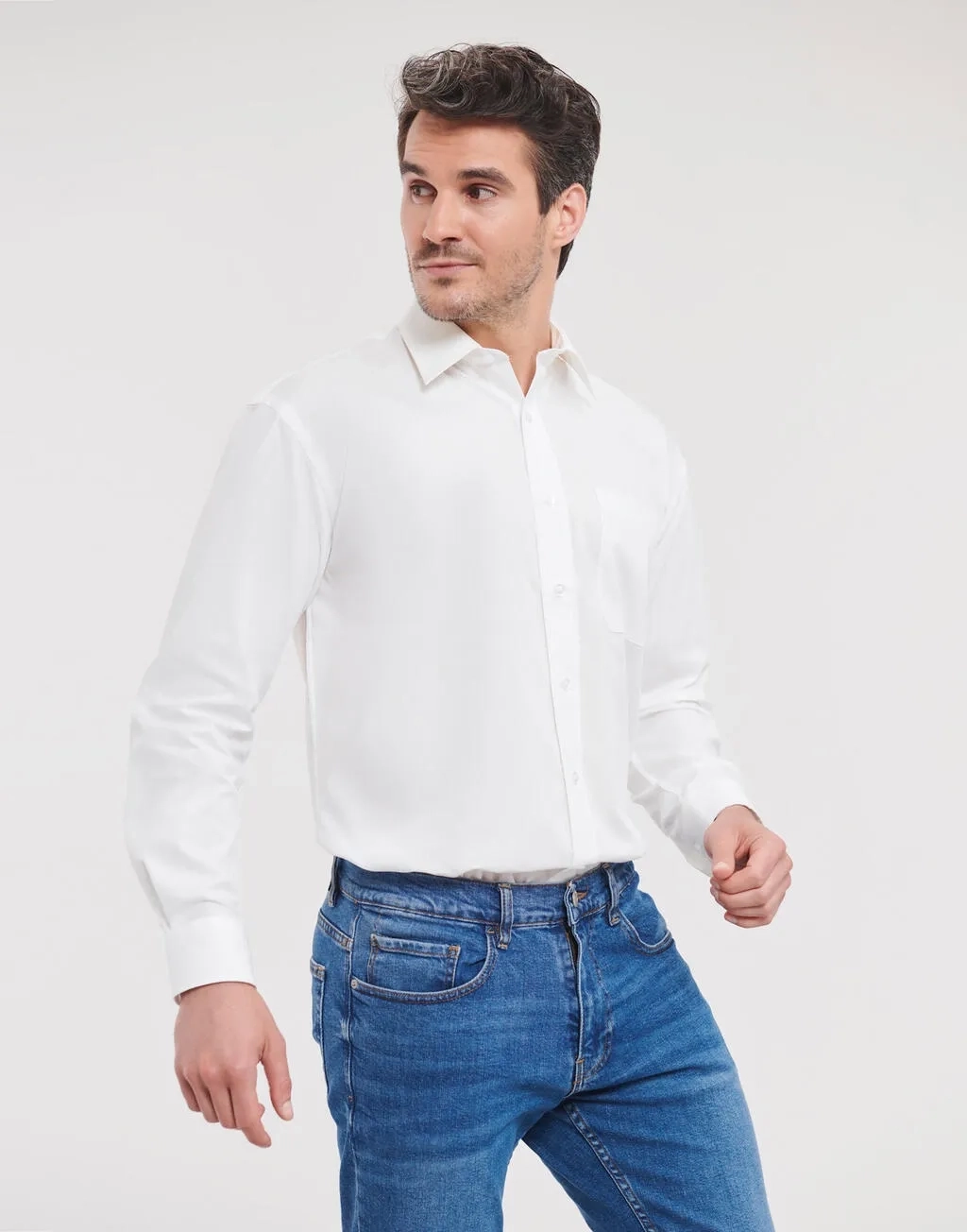 Cotton Poplin Shirt LS