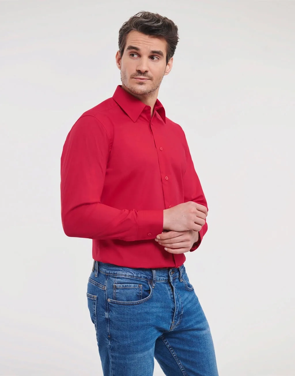 Tailored Poplin Shirt LS