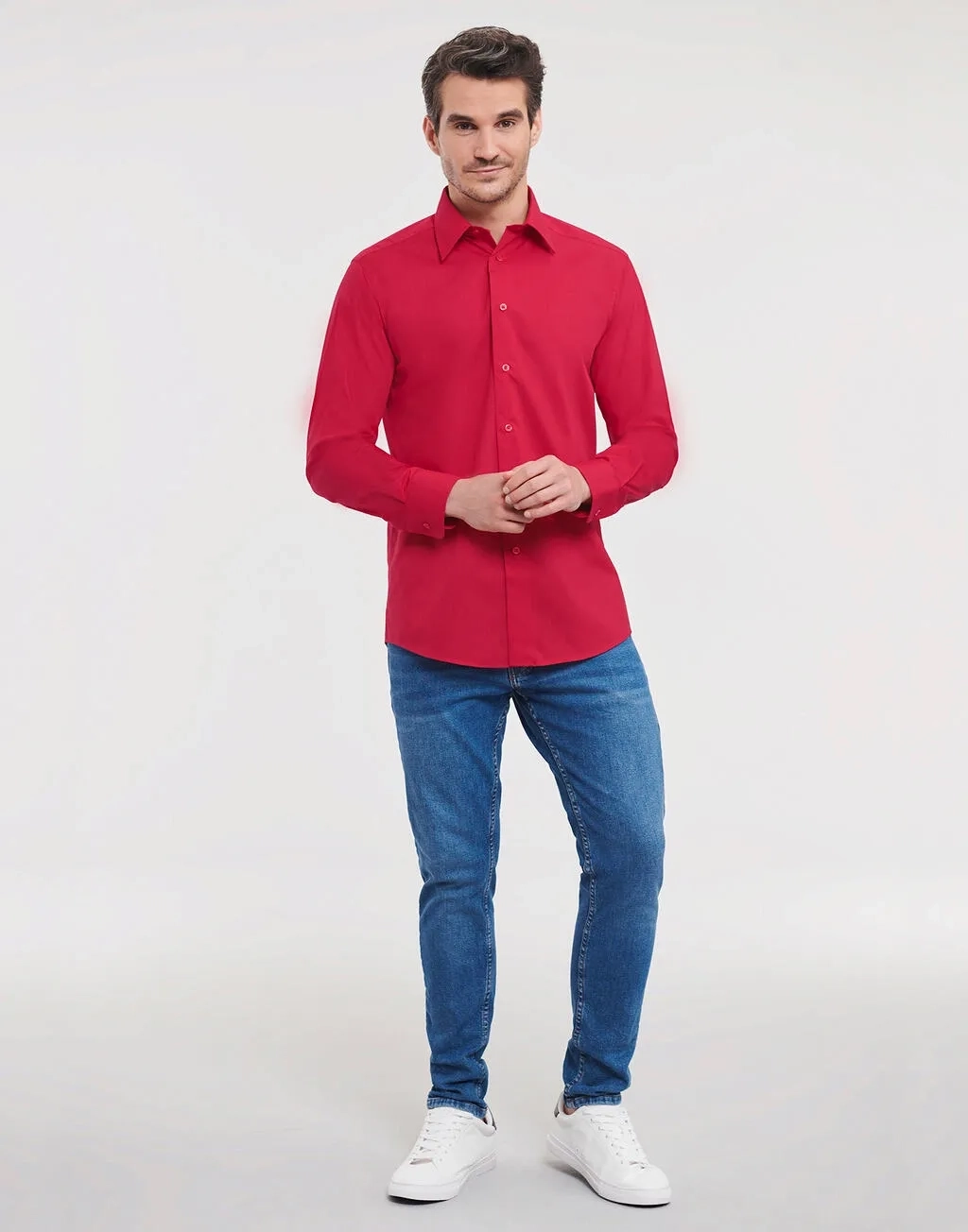 Tailored Poplin Shirt LS