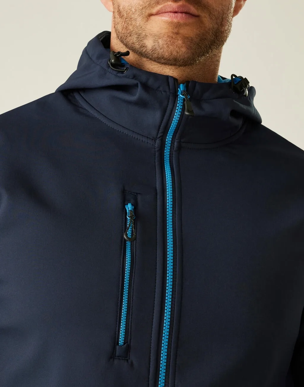 Navigate 2-Layer Hooded Softshell Jacket