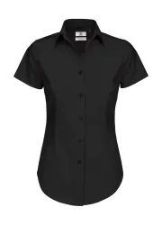 Black Tie SSL/women Poplin Shirt