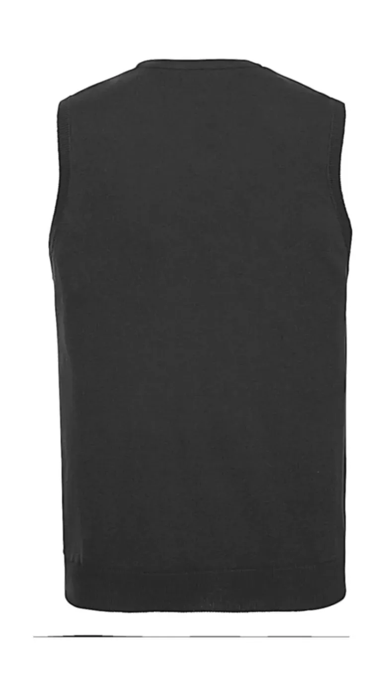 Adults' V-Neck Sleeveless Knitted Pullover