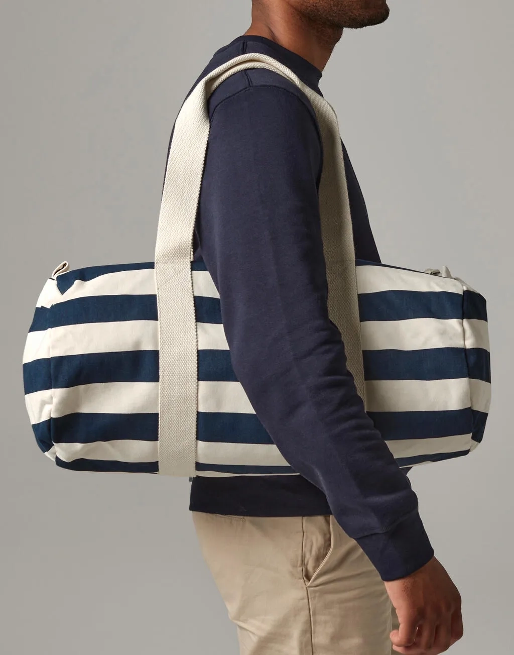 Nautical Barrel Bag