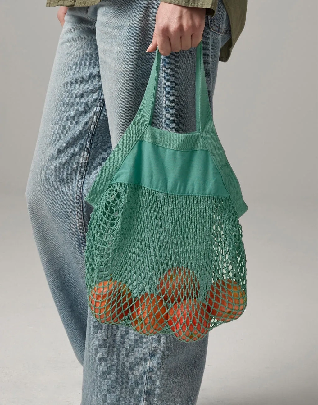 Organic Cotton Mini Mesh Grocery Bag