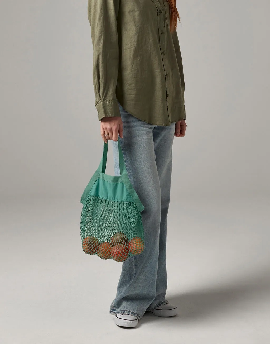 Organic Cotton Mini Mesh Grocery Bag