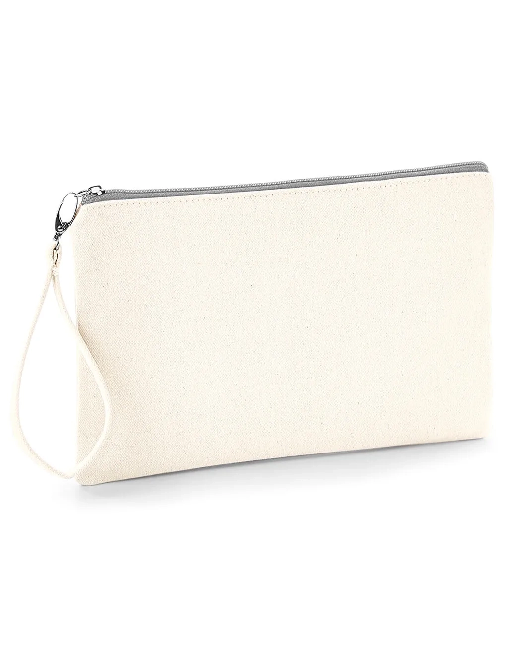 Canvas Wristlet Pouch