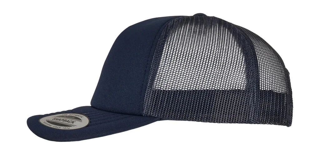 Classic Curved Visor Foam Trucker Cap