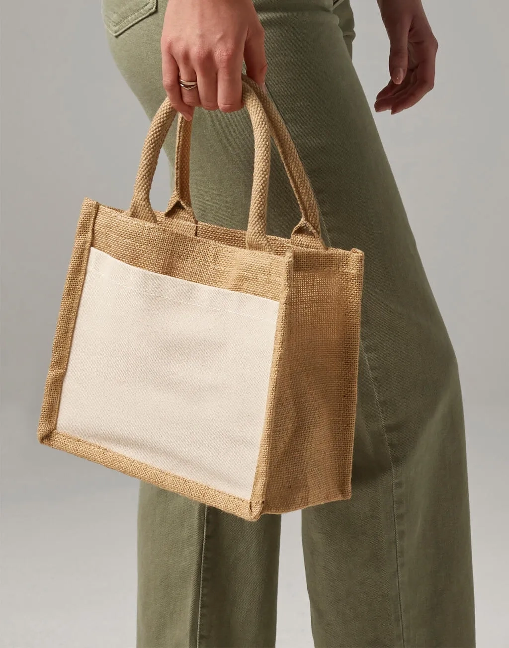 Cotton Pocket Jute Gift Bag