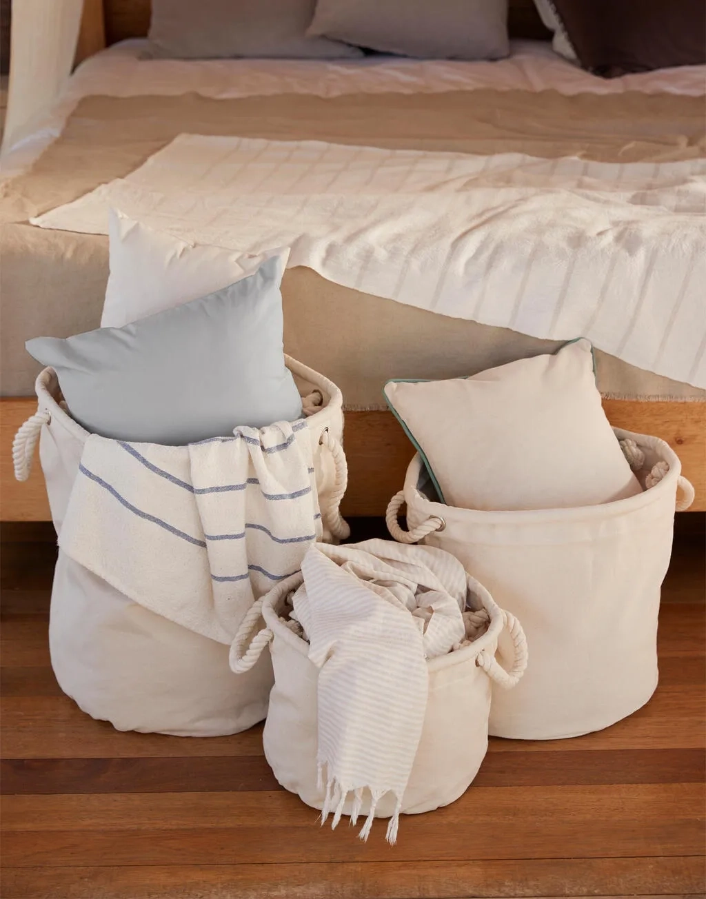 Heavy Canvas Storage Trug