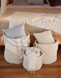 Heavy Canvas Storage Trug