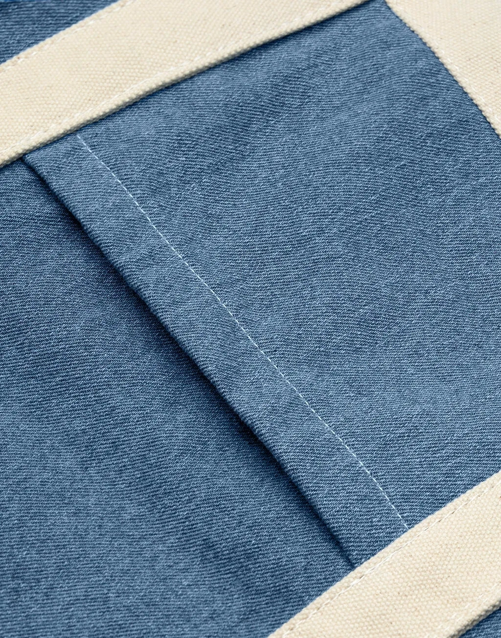 Canvas Denim Shopper