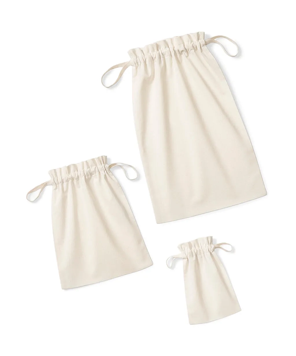Organic Cotton Drawcord Bag
