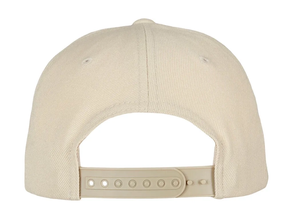5-Panel Premium Curved Visor Snapback Cap