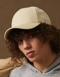 5-Panel Premium Curved Visor Snapback Cap