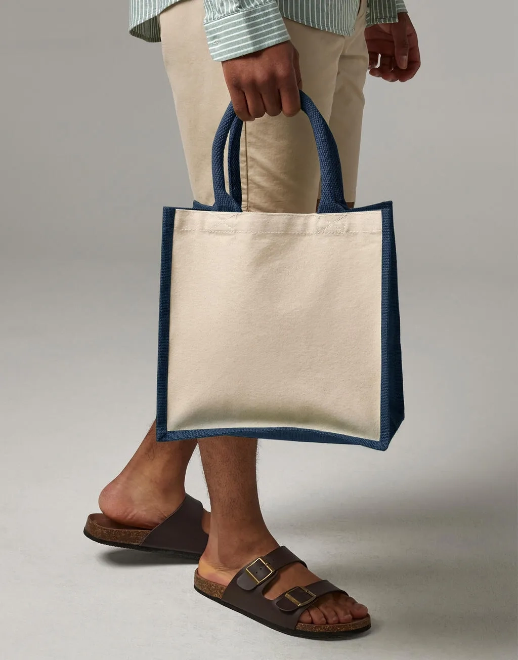 Printers' Midi Jute Bag