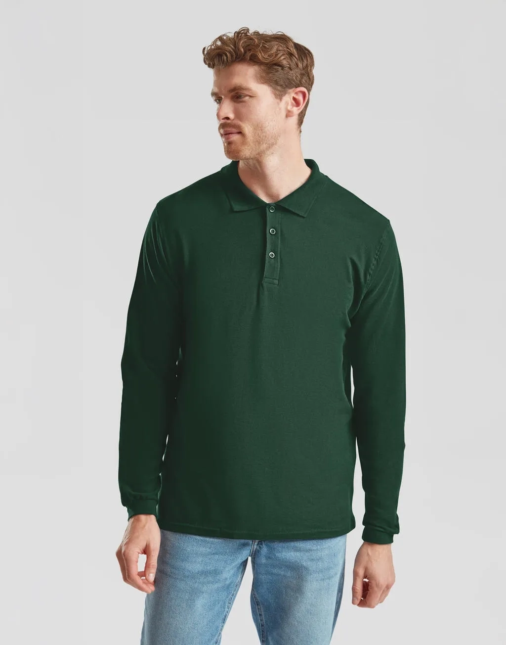 Premium Long Sleeve Polo