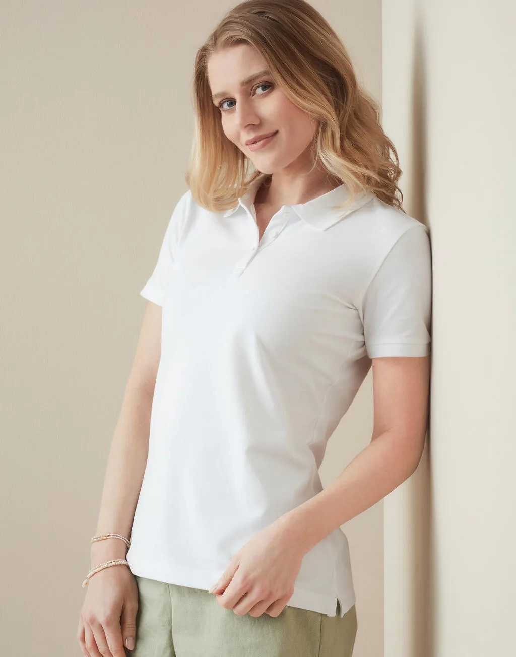 Stretch Polo for women