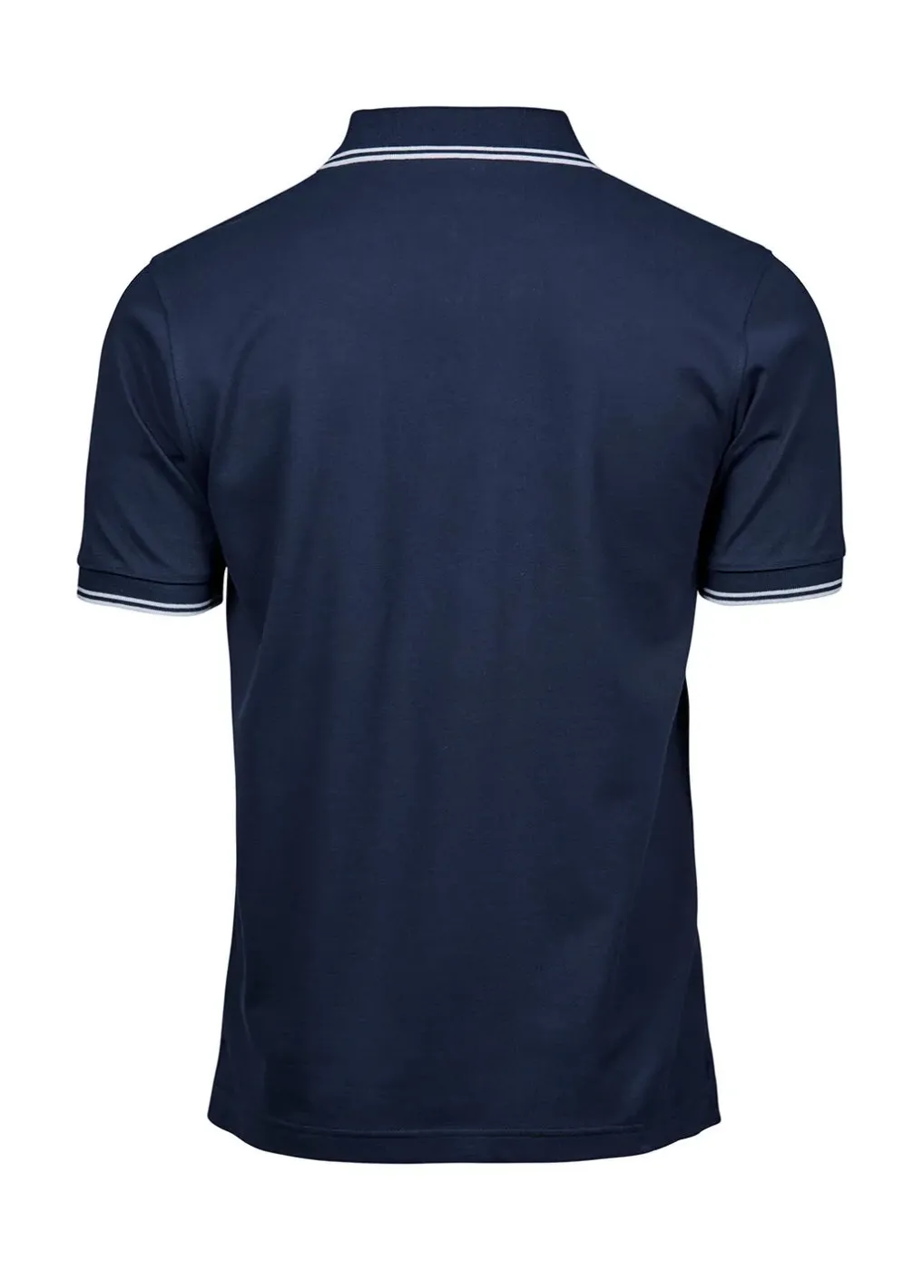 Luxury Stripe Stretch Polo