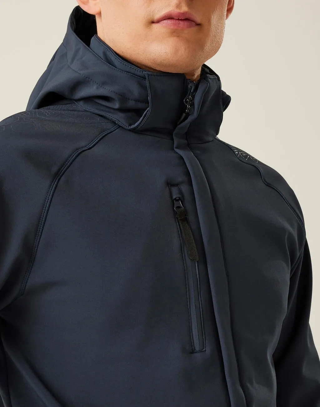 Repeller Lined Hooded Softshell