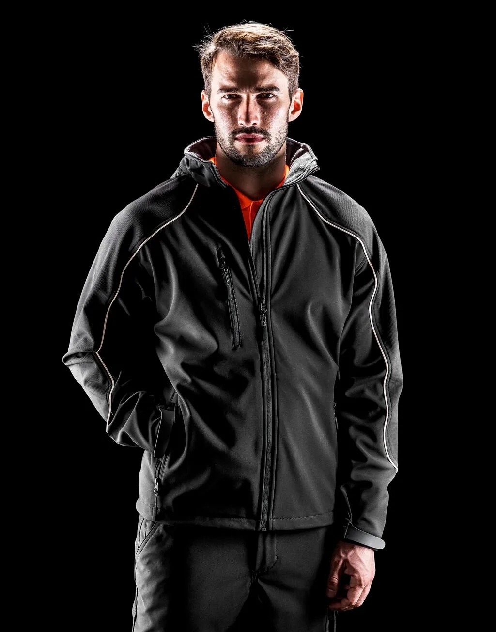 Ice Fell Hooded Softshell Jacket