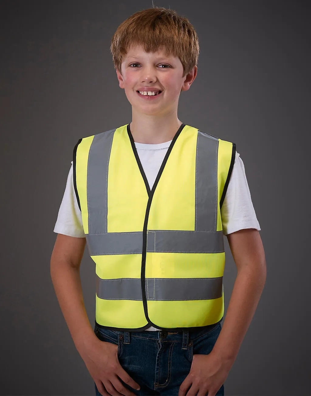 Kids Fluo 2 Band + Brace Waistcoat