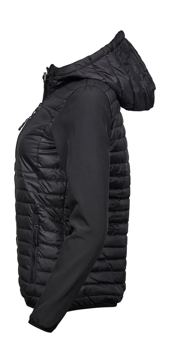 Ladies' Hooded Crossover Jacket