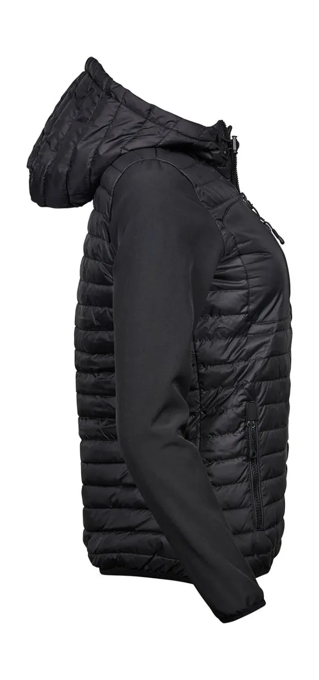 Ladies' Hooded Crossover Jacket