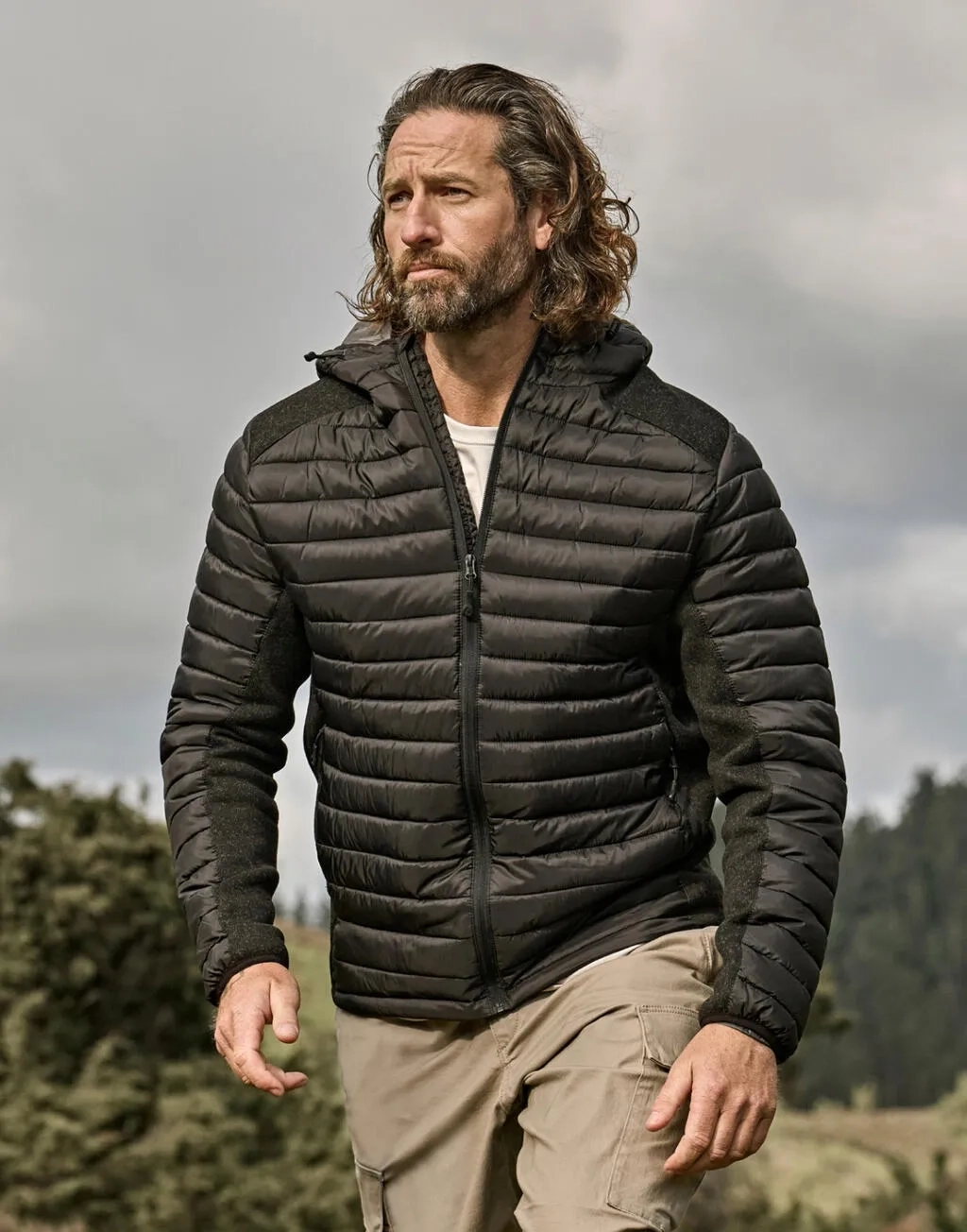 Hooded Outdoor Crossover Jacket