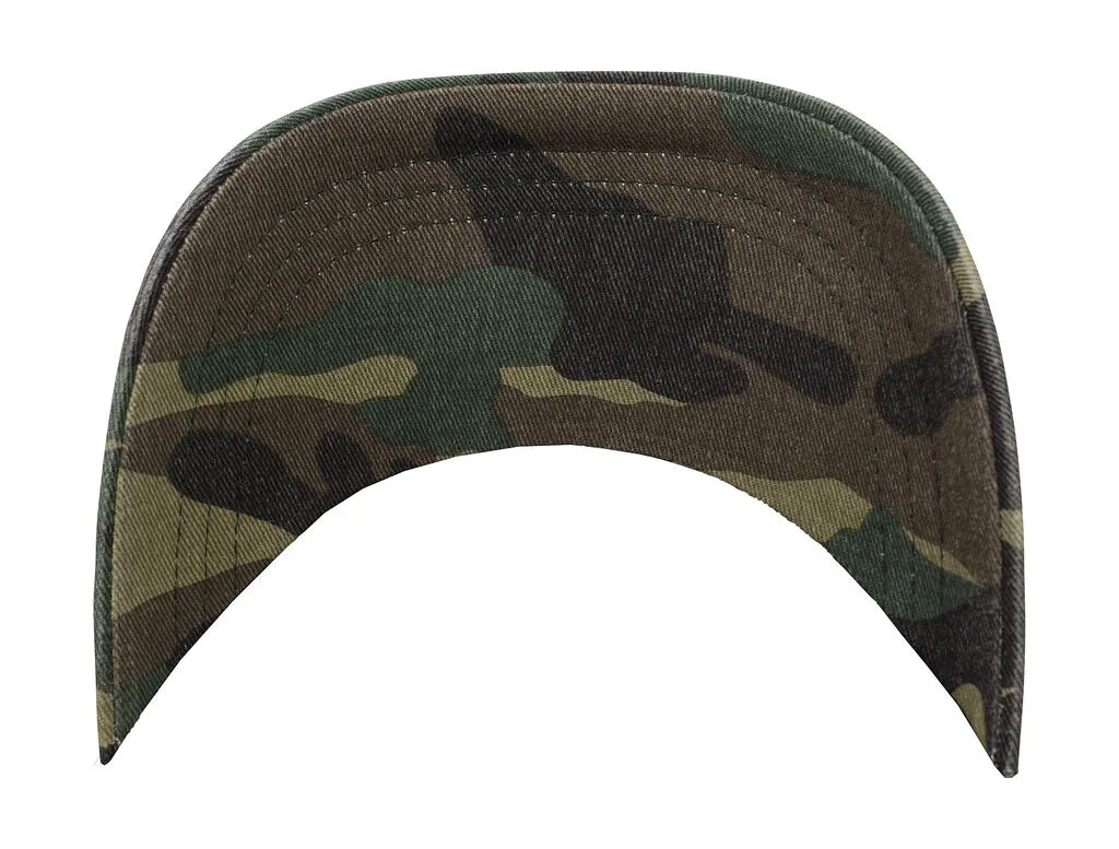 Low Profile Camo Washed Cap