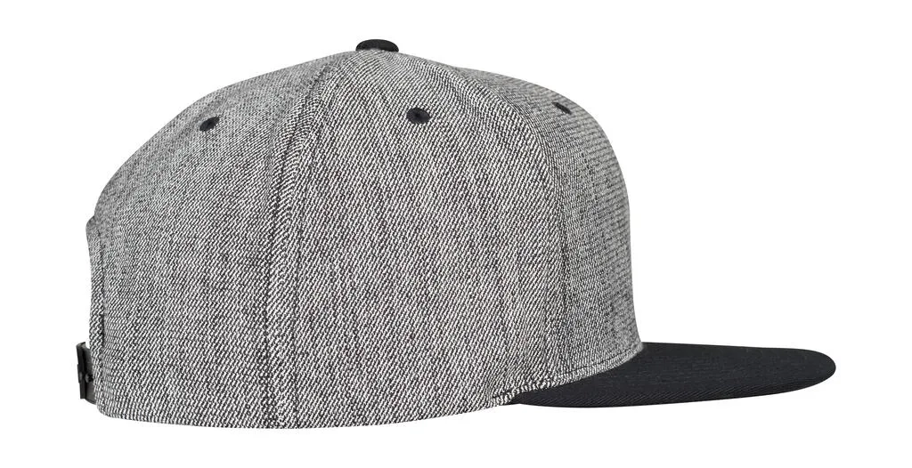Melange Solid Snapback