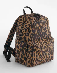 Leopard Print Mini Backpack
