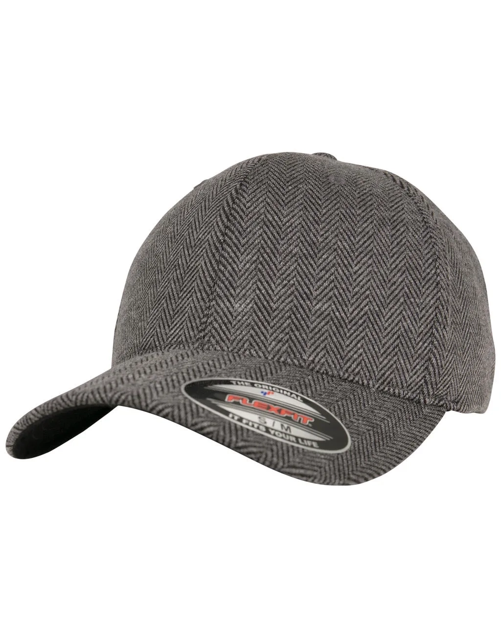 Heringbone Melange Cap