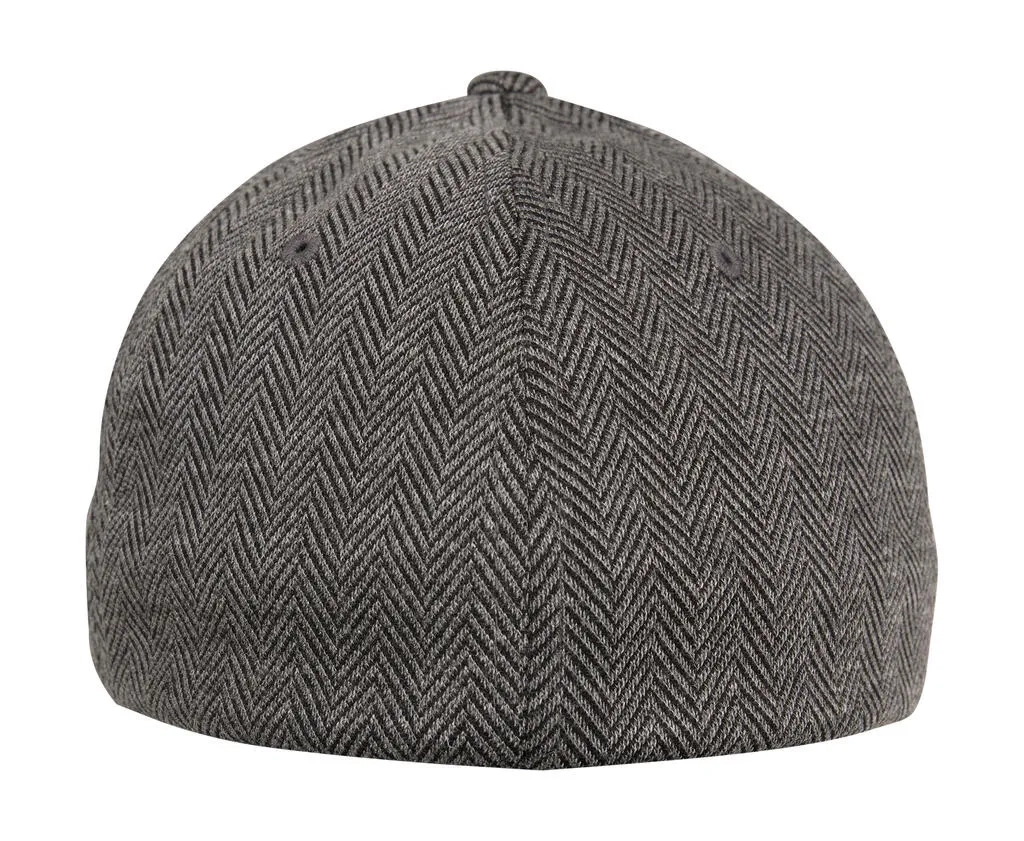 Heringbone Melange Cap