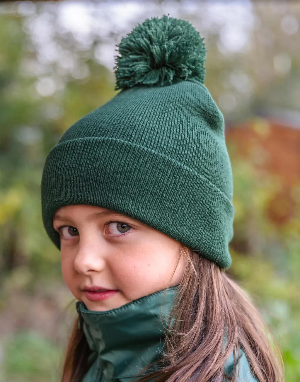 Junior Pom Pom Beanie
