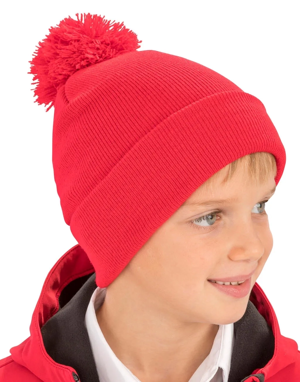 Junior Pom Pom Beanie