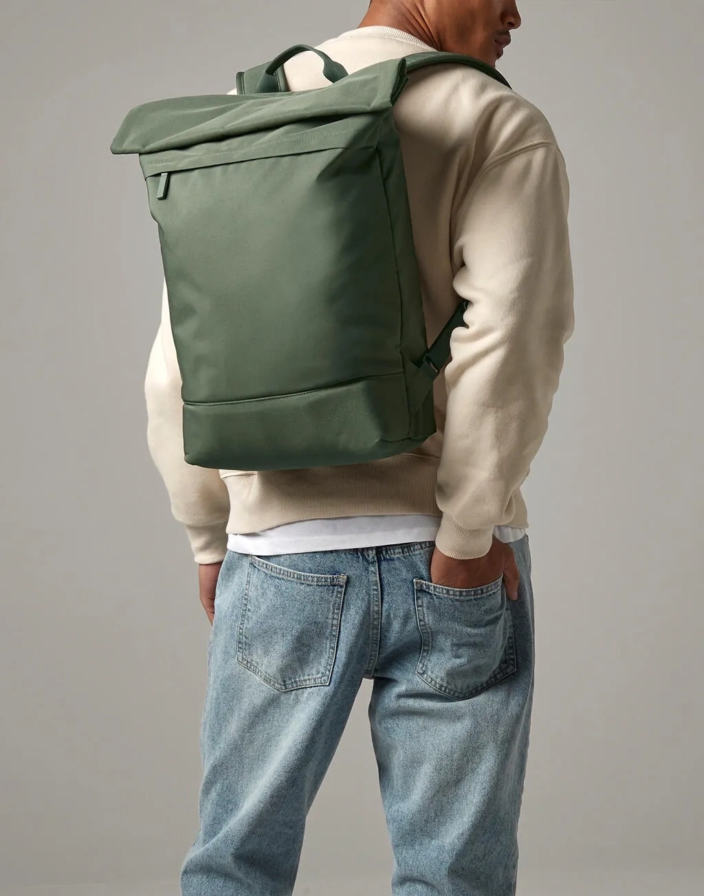 Simplicity Roll-Top Backpack