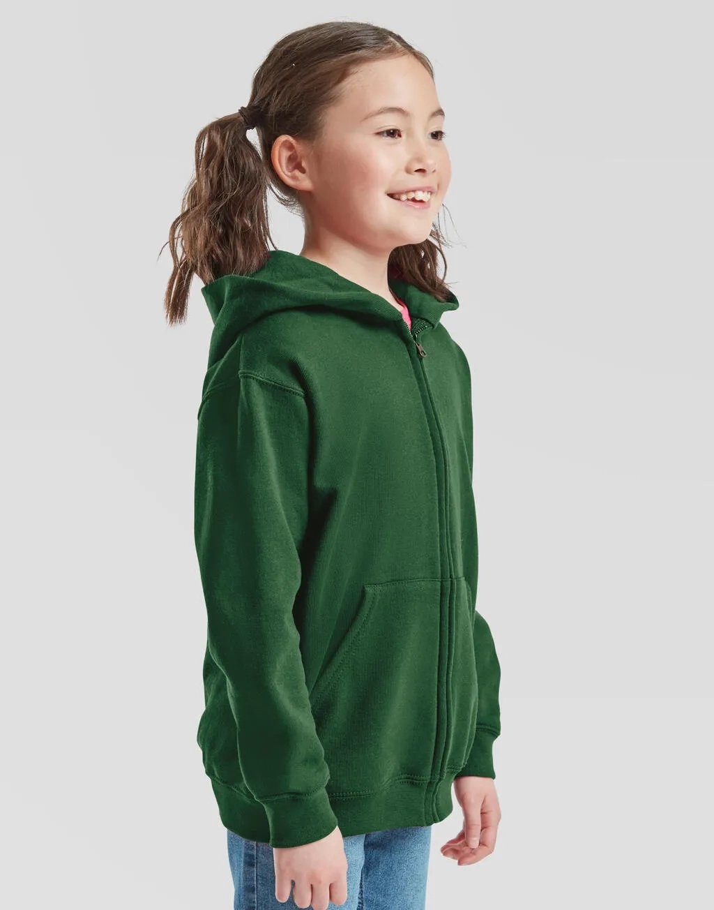 Kids Classic Hooded Sweat Jacket