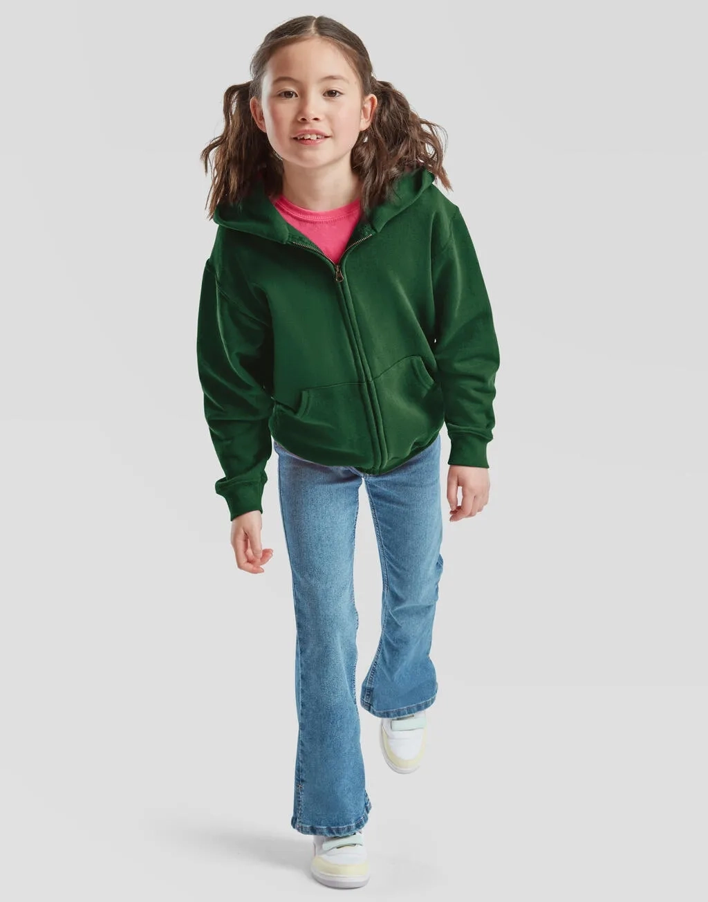 Kids Classic Hooded Sweat Jacket
