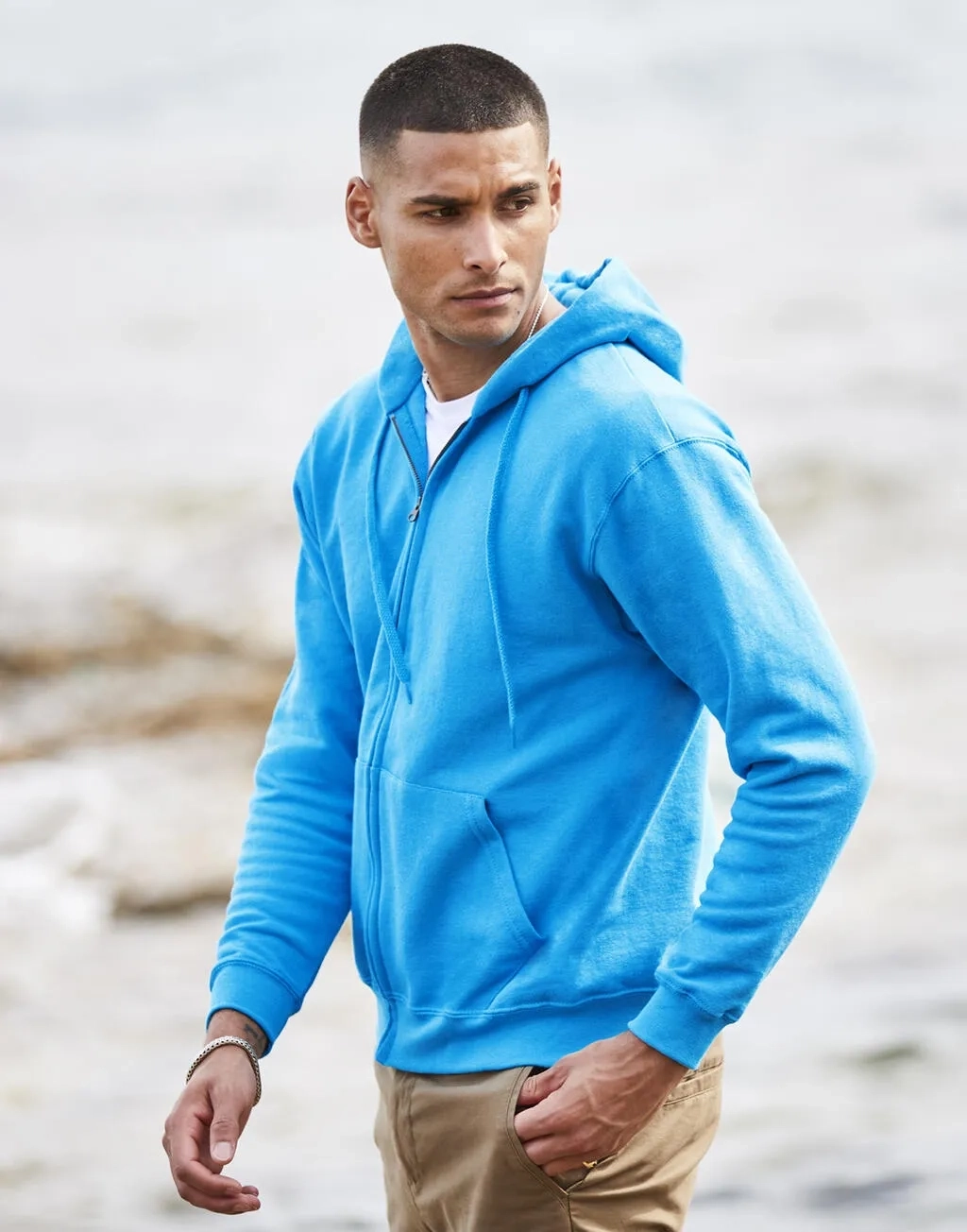 Classic Hooded Sweat Jacket