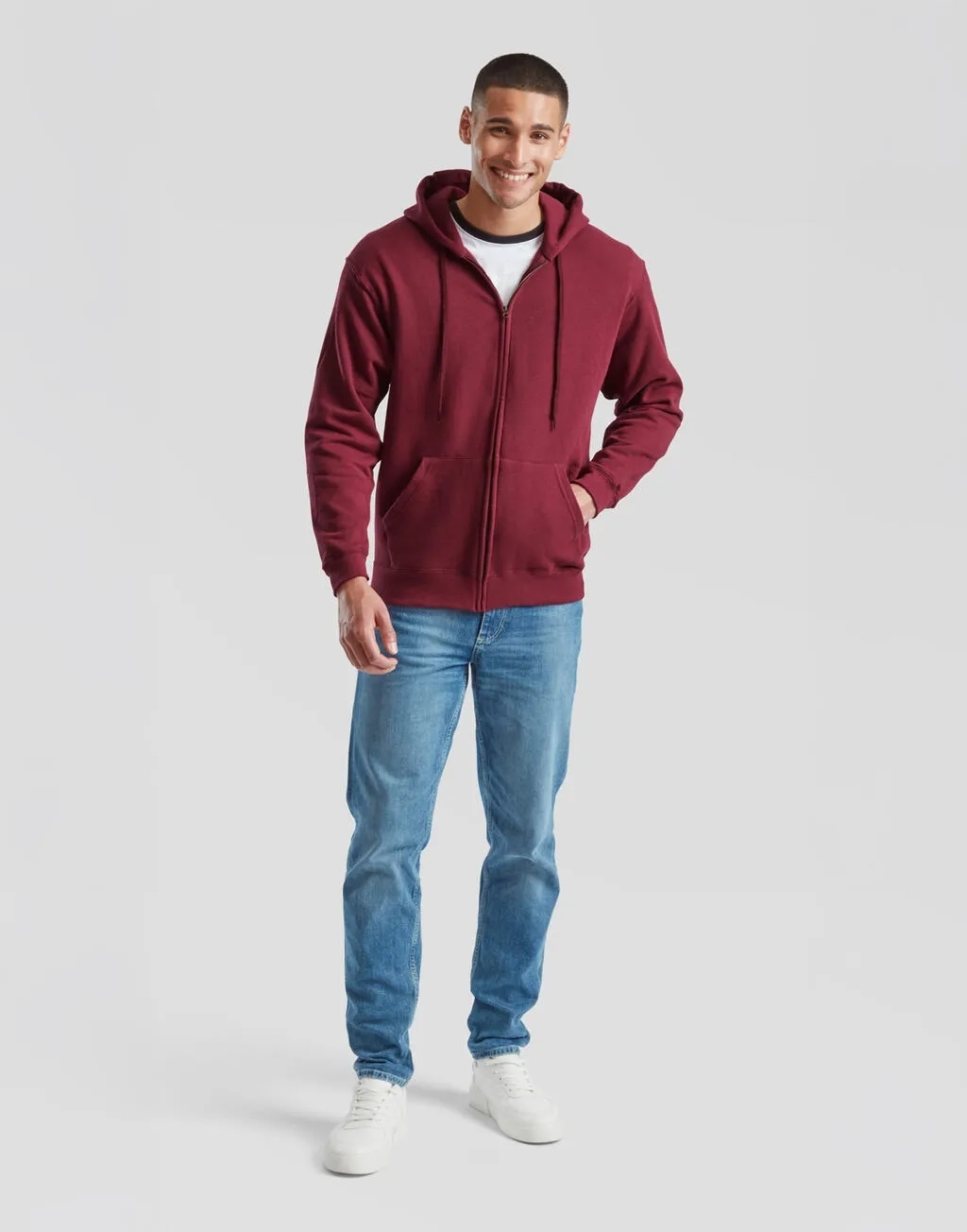 Classic Hooded Sweat Jacket