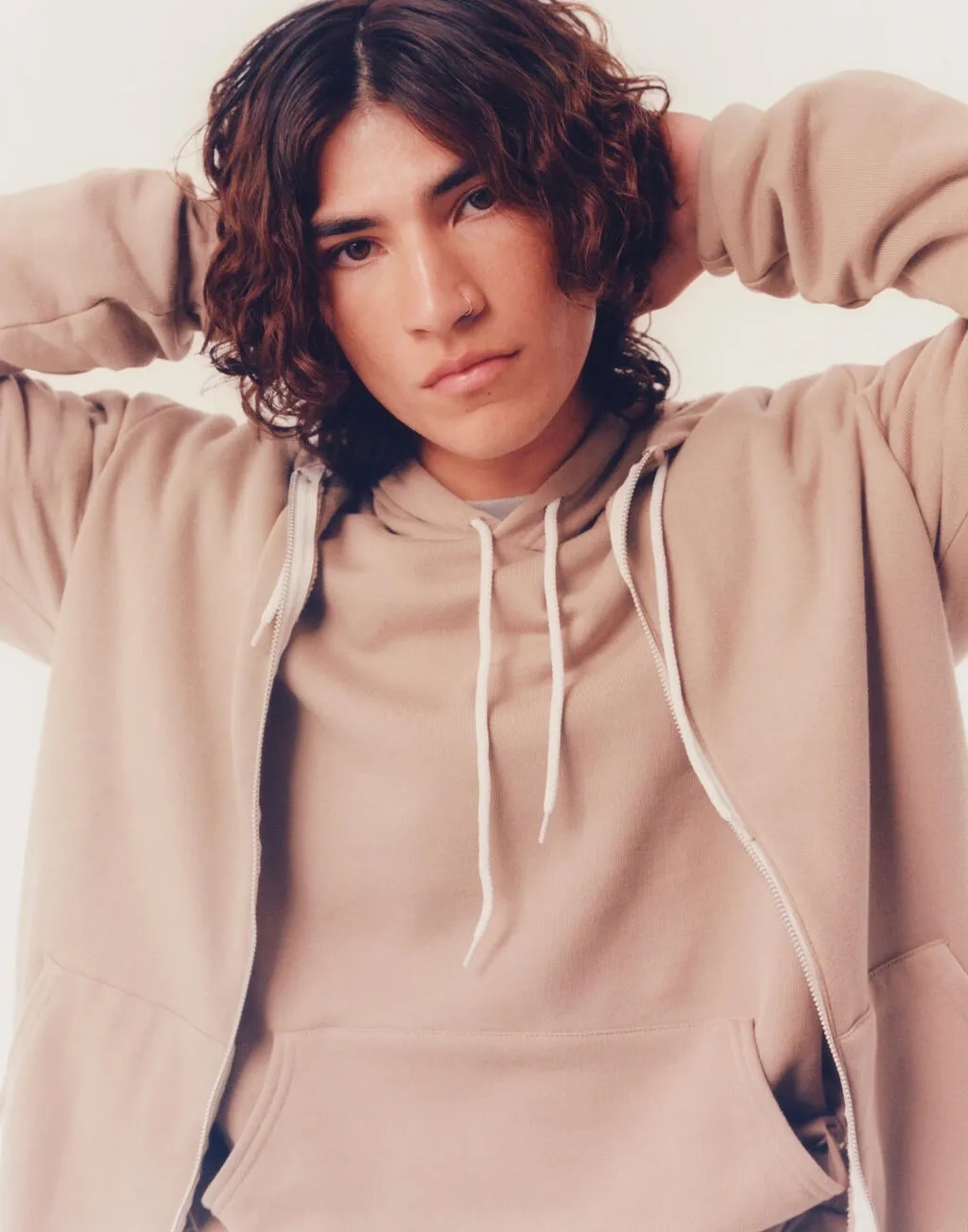 Unisex Poly-Cotton Full Zip Hoodie