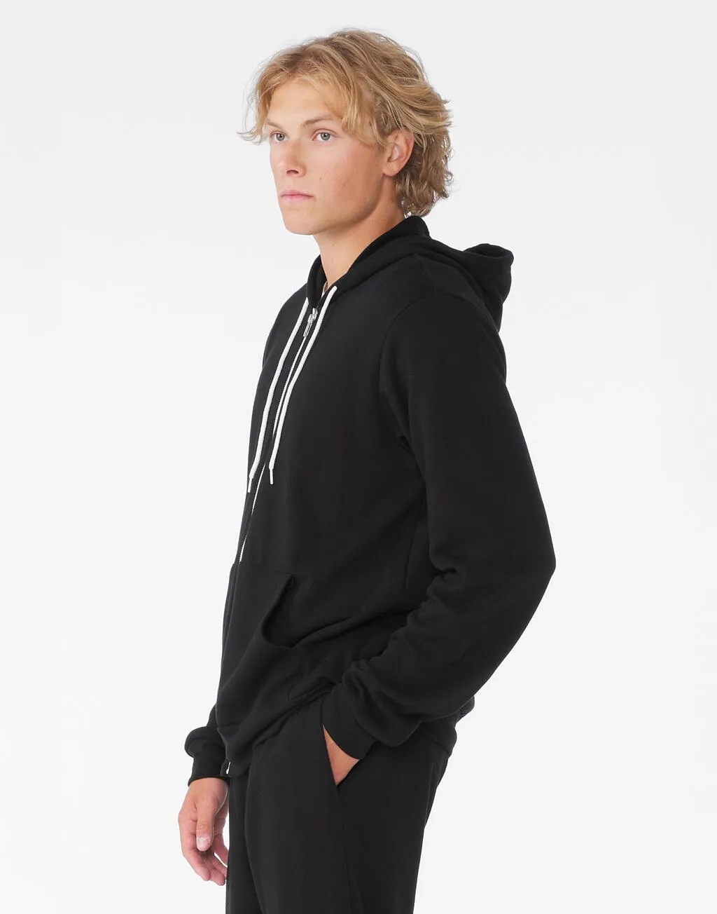 Unisex Poly-Cotton Full Zip Hoodie